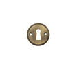 Quality image of Millhouse Brass Solid Brass Open Key Hole Escutcheons - Antique Brass | Sku. mhrkeab | available from Trade Door Handles.