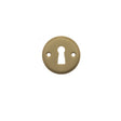 Quality image of Millhouse Brass Solid Brass Open Key Hole Escutcheons - Satin Brass | Sku. mhrkesb | available from Trade Door Handles.