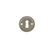 Quality image of Millhouse Brass Solid Brass Open Key Hole Escutcheons - Satin Nickel | Sku. mhrkesn | available from Trade Door Handles.