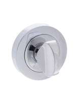 Quality image of Millhouse Brass WC turn on Round Rose - Polished Chrome | Sku. mhrwcpc | available from Trade Door Handles.