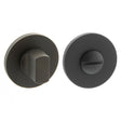 Quality image of Millhouse Brass WC Turn and Release on 5mm Slimline Round Rose - Urban Dark Bronze | Sku. mhsrwcudb | available from Trade Door Handles.