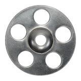 This is an image of Timco - Metal Insulation Discs - Stainless Steel 36mm - (100 PCS Box) MID36SS