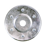 This is an image of Timco - Large Metal Insulation Discs - Galvanised 85mm - (50 PCS Box) MID80
