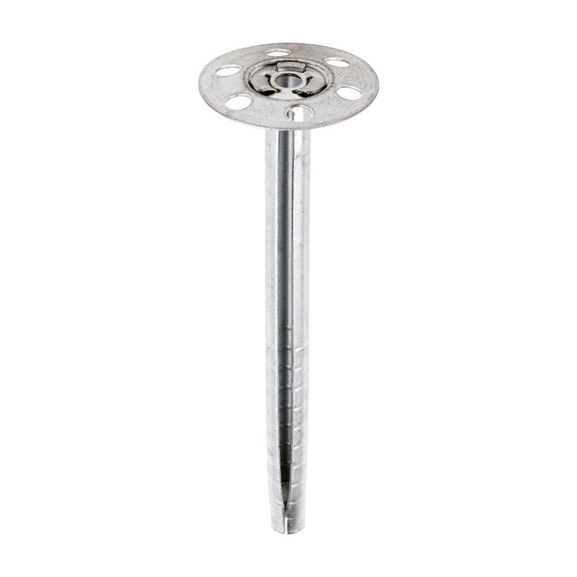 This is an image of Timco - Metal Insulation Fixings - Galvanised 8.0 x 110mm - (100 PCS Bag) MIF110