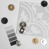 Quality image of Millhouse Brass WC Turn and Release on 5mm Slimline Round Rose - Polished Nickel | Sku. mhsrwcpn | available from Trade Door Handles.