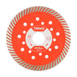This is an image of Timco - Premium Diamond Blade - Turbo Continuous 115 x 22.2 (1 Each Box) MM115222