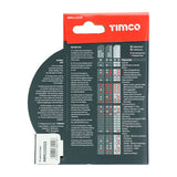 This is an image of Timco - Premium Diamond Blade - Turbo Continuous 115 x 22.2 (1 Each Box) MM115222