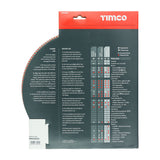 This is an image of Timco - Premium Diamond Blade - Turbo Continuous 300 x 20 (1 Each Box) MM30020