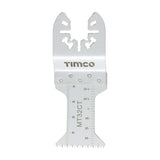 This is an image of Timco - Multi-Tool Blade - Straight Coarse - For Wood 32mm (1 Each Blister Pack) MT32CT
