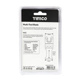This is an image of Timco - Multi-Tool Blade - Straight Coarse - For Wood 32mm (1 Each Blister Pack) MT32CT