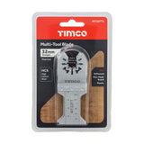 This is an image of Timco - Multi-Tool Blades - Straight Fine - For Wood - 5pcs 32mm (5 Pieces Blister Pack) MT32FT5