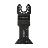 This is an image of Timco - Multi-Tool Blades - Straight Fine - For Wood 44mm (1 Each Blister Pack) MT44FT