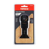 This is an image of Timco - Multi-Tool Blades - Straight Fine - For Wood 44mm (1 Each Blister Pack) MT44FT