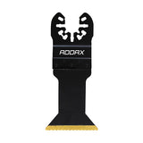 This is an image of Timco - Long Life Multi-Tool Blades - Straight - For Wood/Metal - 5pcs 44mm (5 Pieces Blister Pack) MT44TN5