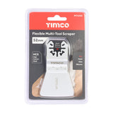 This is an image of Timco - Multi-Tool Blade - Flexible Scraper 52mm (1 Each Blister Pack) MT52SC