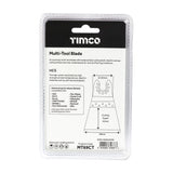 This is an image of Timco - Multi-Tool Blade - Straight Coarse - For Wood 69mm (1 Each Blister Pack) MT69CT