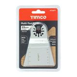 This is an image of Timco - Multi-Tool Blade - Straight Fine - For Wood 69mm (1 Each Blister Pack) MT69FT