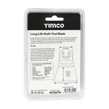 This is an image of Timco - Long Life Multi-Tool Blades - Straight - For Wood/Metal 69mm (1 Each Blister Pack) MT69TN