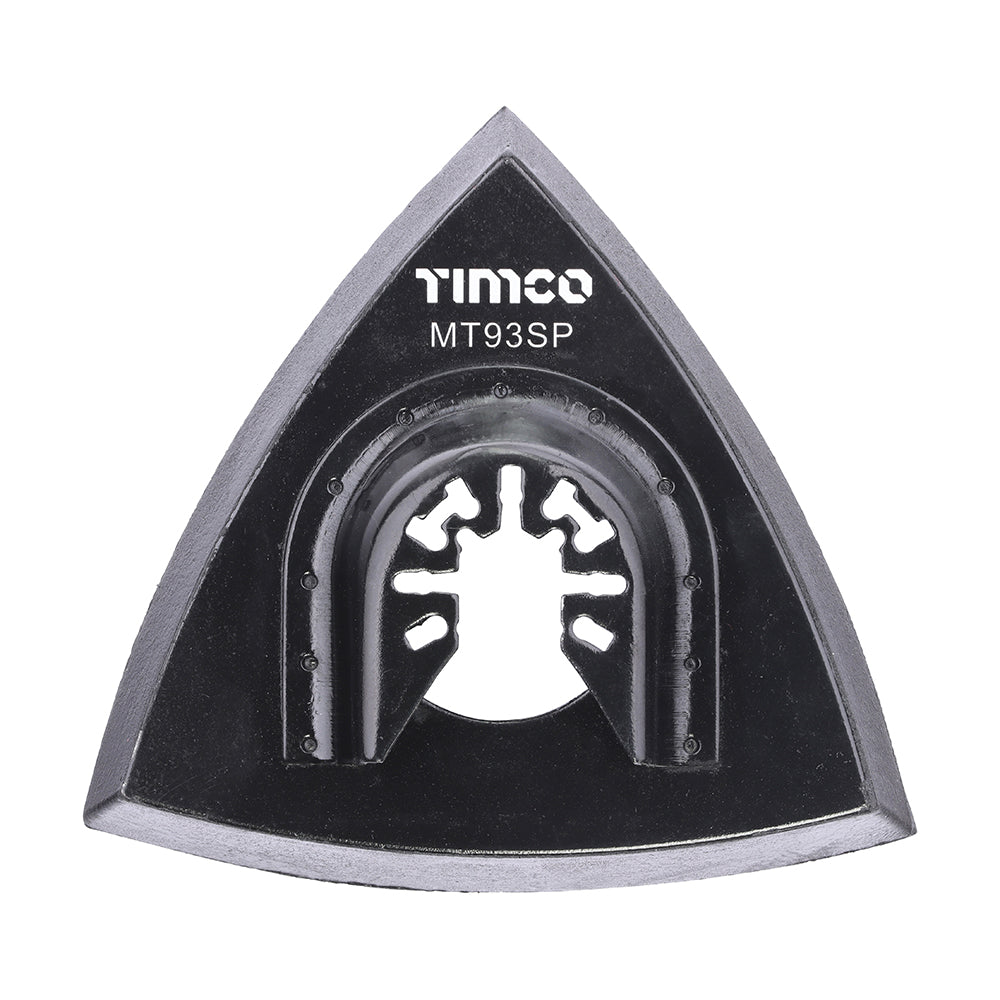 This is an image of Timco - Multi-Tool Delta Sanding Pad 93mm (1 Each Blister Pack) MT93SP