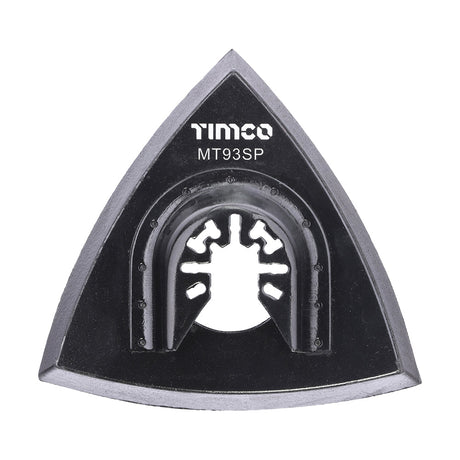 This is an image of Timco - Multi-Tool Delta Sanding Pad 93mm (1 Each Blister Pack) MT93SP