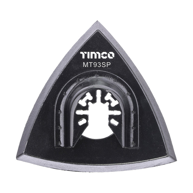 This is an image of Timco - Multi-Tool Delta Sanding Pad 93mm (1 Each Blister Pack) MT93SP