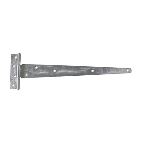 This is an image of Timco - Pair of Medium Tee Hinges - Hot Dipped Galvanised 18" (1 Pairs Plain Bag) MTH18GB