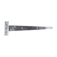 This is an image of Timco - Pair of Medium Tee Hinges - Zinc 18" (1 Pairs Plain Bag) MTH18ZB