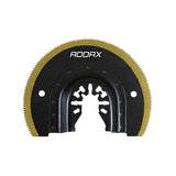 This is an image of Timco - Long Life Multi-Tool Blade - Radial - For Wood / Metal Dia. 87mm (1 Each Blister Pack) MTR87TN