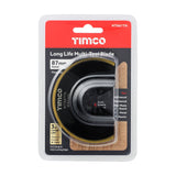 This is an image of Timco - Long Life Multi-Tool Blade - Radial - For Wood / Metal Dia. 87mm (1 Each Blister Pack) MTR87TN