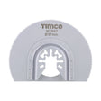 This is an image of Timco - Multi-Tool Blade - Radial - For Wood Dia. 87mm (1 Each Blister Pack) MTR87