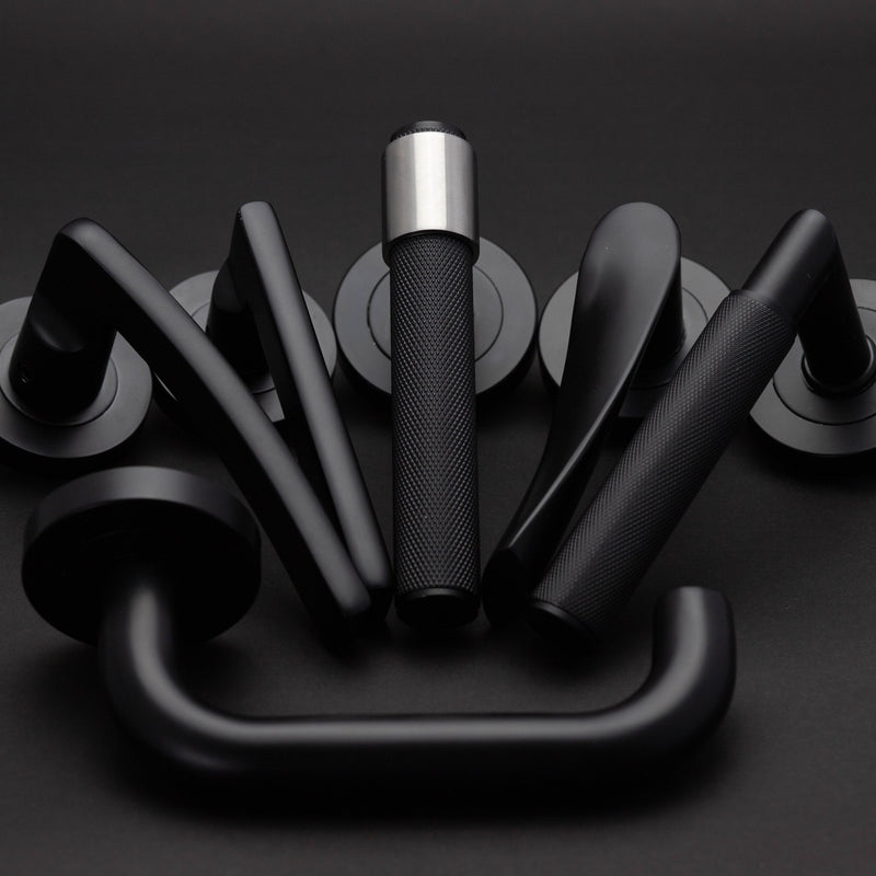 Matt Black Door Handles