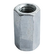 This is an image of Timco - Hex Connector Nuts - Zinc M16 - (50 PCS Box) NC16Z