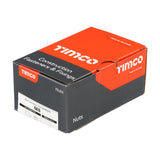 This is an image of Timco - Hex Connector Nuts - Zinc M8 - (100 PCS Box) NC8Z
