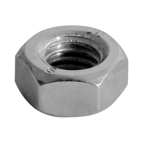 This is an image of Timco - Hex Full Nuts - Stainless Steel M10 - (10 PCS TIMpac) NH10SSP