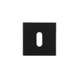 Quality image of Oro & Oro Key Escutcheons on Square Rose - Matt Black | Sku. o15ekmb | available from Trade Door Handles.