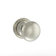 Quality image of Old English Harrogate Solid Brass Mushroom Mortice Knob on Concealed Fix Rose - Polished Nickel | Sku. oe58mmkpn | available from Trade Door Handles.