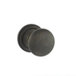 Quality image of Old English Harrogate Solid Brass Mushroom Mortice Knob on Concealed Fix Rose - Urban Bronze | Sku. oe58mmkub | available from Trade Door Handles.