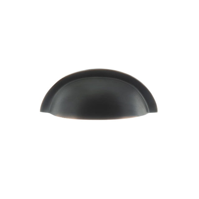 Quality image of Old English Winchester Solid Brass Cabinet Cup Pull on Concealed Fix - Antique Copper | Sku. oec1176ac | available from Trade Door Handles.