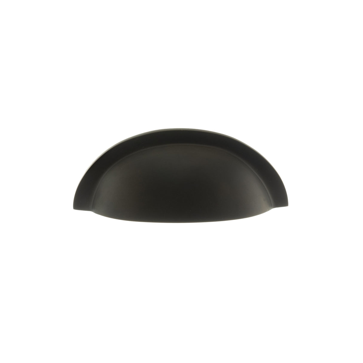 Quality image of Old English Winchester Solid Brass Cabinet Cup Pull on Concealed Fix - Urban Dark Bronze | Sku. oec1176udb | available from Trade Door Handles.