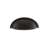 Quality image of Old English Winchester Solid Brass Cabinet Cup Pull on Concealed Fix - Urban Dark Bronze | Sku. oec1176udb | available from Trade Door Handles.