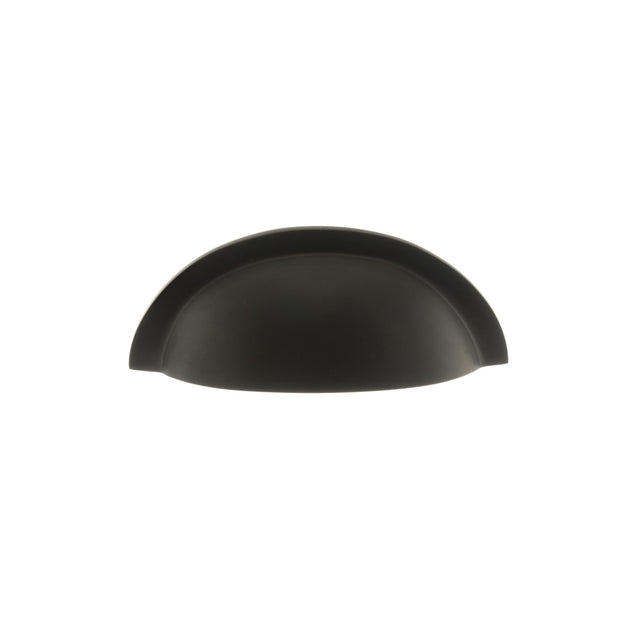 Quality image of Old English Winchester Solid Brass Cabinet Cup Pull on Concealed Fix - Urban Dark Bronze | Sku. oec1176udb | available from Trade Door Handles.