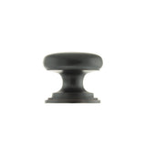 Quality image of Old English Lincoln Solid Brass Victorian Knob 32mm on Concealed Fix - Antique Copper | Sku. oec1232ac | available from Trade Door Handles.