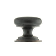 Quality image of Old English Lincoln Solid Brass Victorian Knob 38mm on Concealed Fix - Antique Copper | Sku. oec1238ac | available from Trade Door Handles.