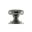 Quality image of Old English Lincoln Solid Brass Victorian Knob 38mm on Concealed Fix - Polished Chrome | Sku. oec1238pc | available from Trade Door Handles.