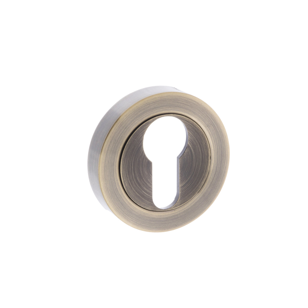 Quality image of Old English Euro Escutcheons - Antique Brass | Sku. oeesceab | available from Trade Door Handles.
