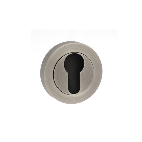 Quality image of Old English Euro Escutcheons - Matt Gun Metal | Sku. oeescembn | available from Trade Door Handles.
