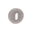 Quality image of Old English Key Escutcheons - Distressed Silver | Sku. oeesckds | available from Trade Door Handles.