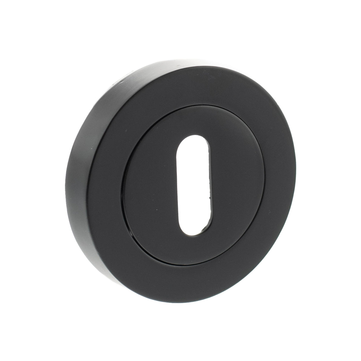 Quality image of Old English Key Escutcheons - Matt Black | Sku. oeesckmb | available from Trade Door Handles.
