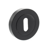 Quality image of Old English Key Escutcheons - Matt Black | Sku. oeesckmb | available from Trade Door Handles.