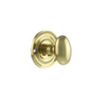 Quality image of Old English Solid Brass Oval WC Turn and Release - Polished Brass | Sku. oeowcpb | available from Trade Door Handles.